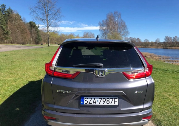 Honda CR-V cena 108000 przebieg: 82000, rok produkcji 2019 z Łazy małe 154